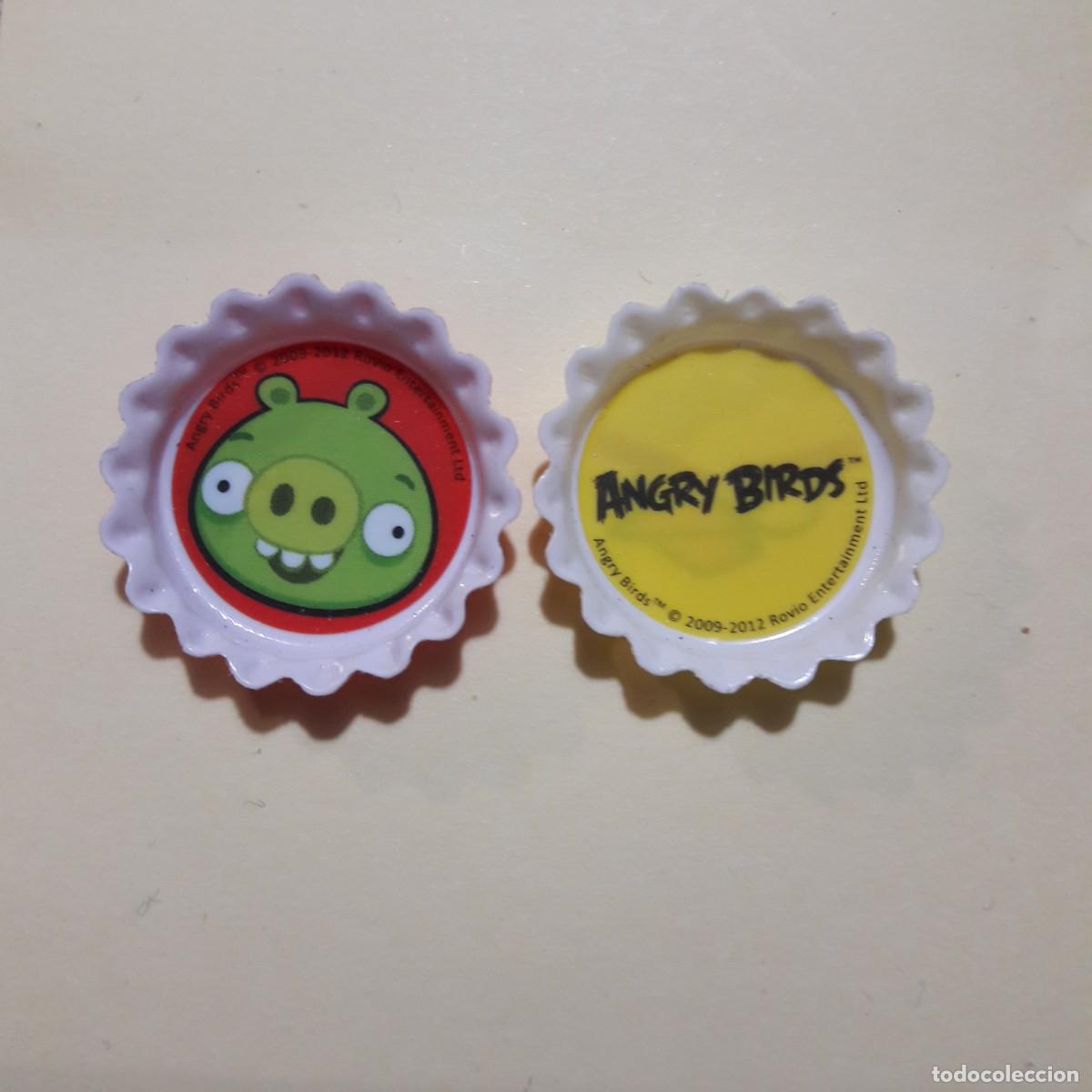 Coleccionismo cromos antiguos: Lote chapa Angry Birds - Foto 1
