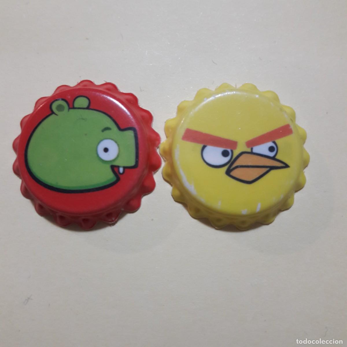 Coleccionismo cromos antiguos: Lote chapa Angry Birds - Foto 2