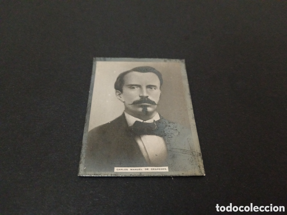 Coleccionismo cromos antiguos: 1915 CARLOS MANUEL DE CESPEDES N&deg; 80 &Aacute;LBUM UNIVERSAL SUSINI