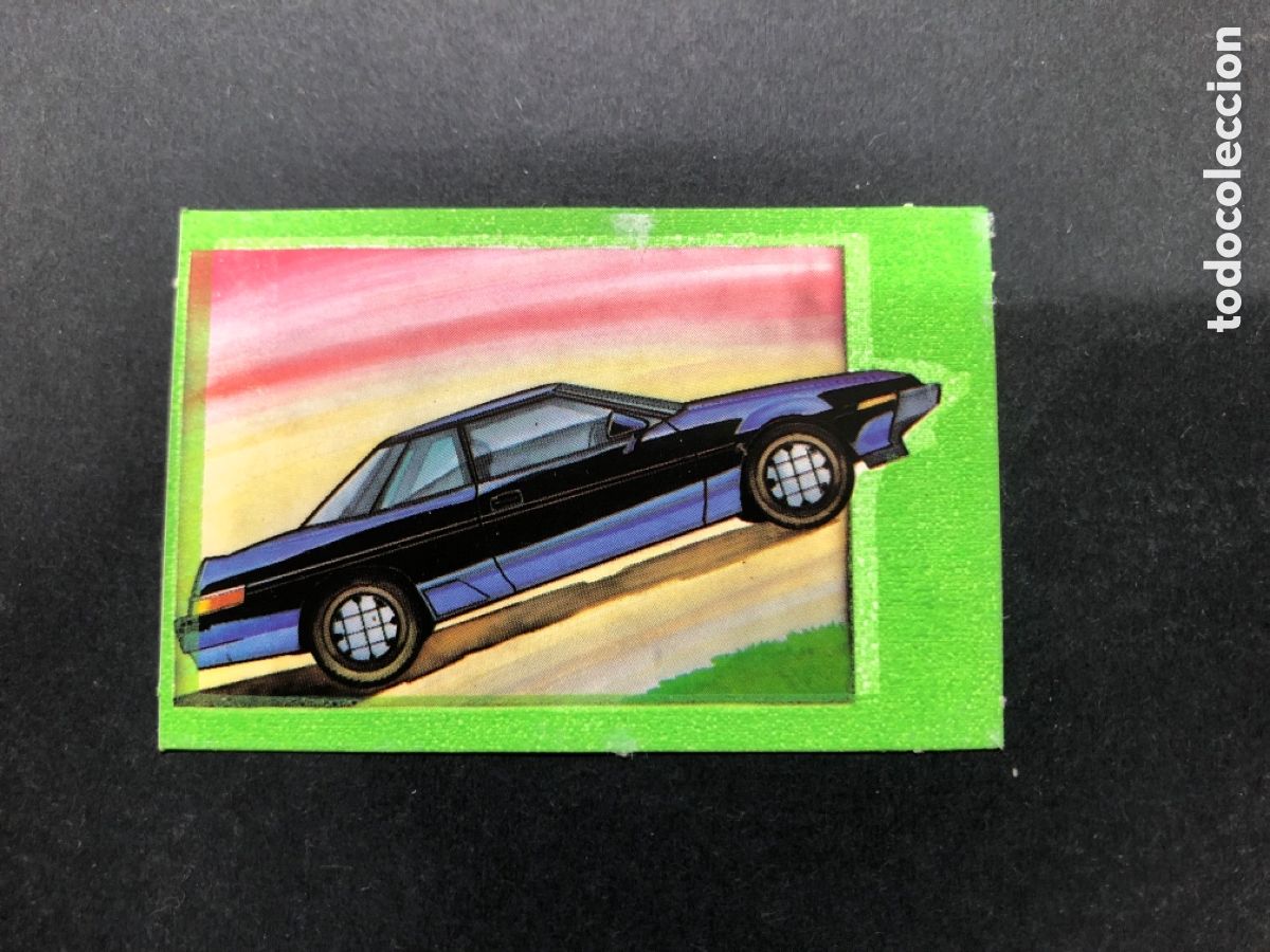 Coleccionismo Cromos antiguos: CROMO CROPAN ADHESIVO PANORAMICO NUEVO CON TRASERA PASTELITO CROPAN RALLYE