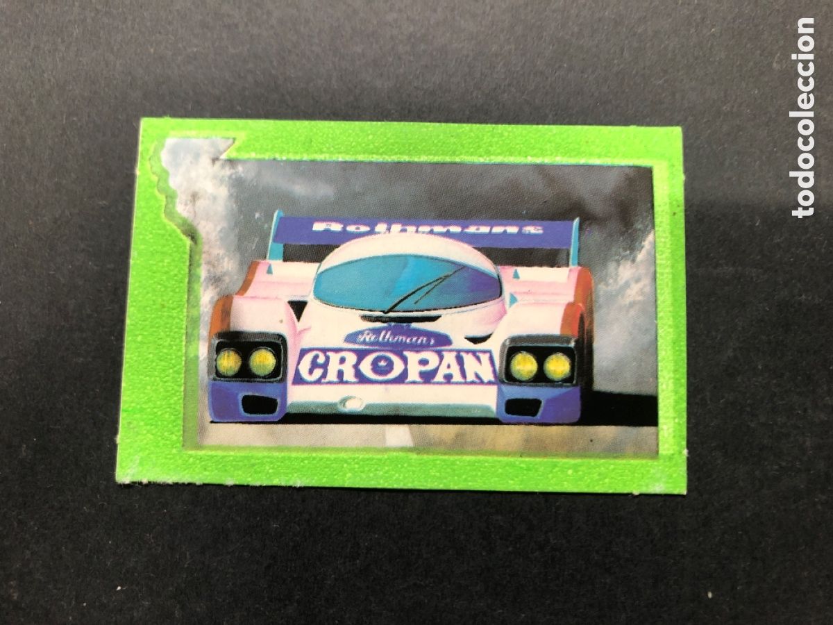 Coleccionismo Cromos antiguos: CROMO CROPAN ADHESIVO PANORAMICO NUEVO CON TRASERA PASTELITO CROPAN RALLYE