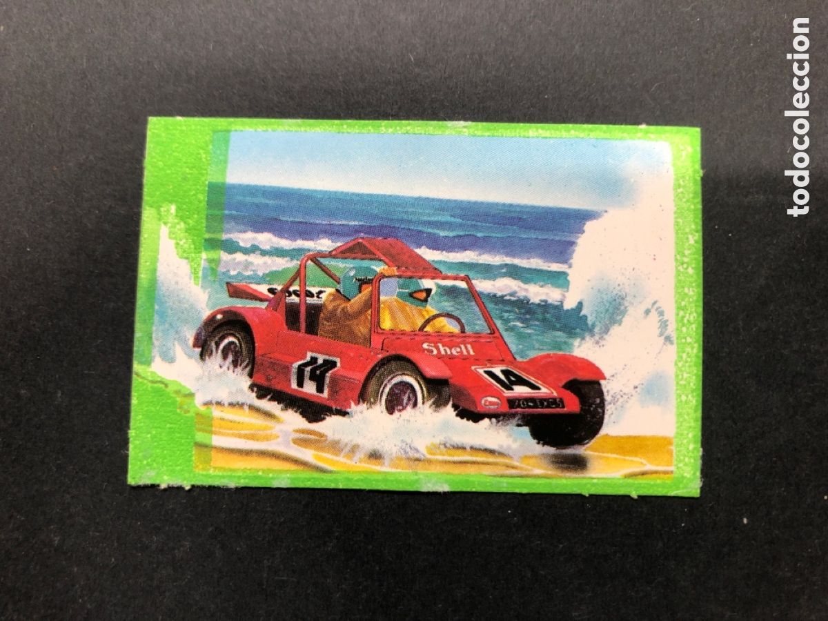 Coleccionismo Cromos antiguos: CROMO CROPAN ADHESIVO PANORAMICO NUEVO CON TRASERA PASTELITO CROPAN RALLYE
