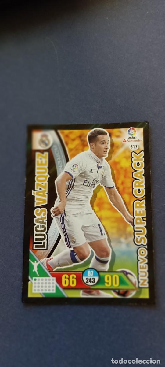 Coleccionismo cromos antiguos: LUCAS V&Aacute;ZQUEZ SUPER CRACK 16-17 - Foto 1