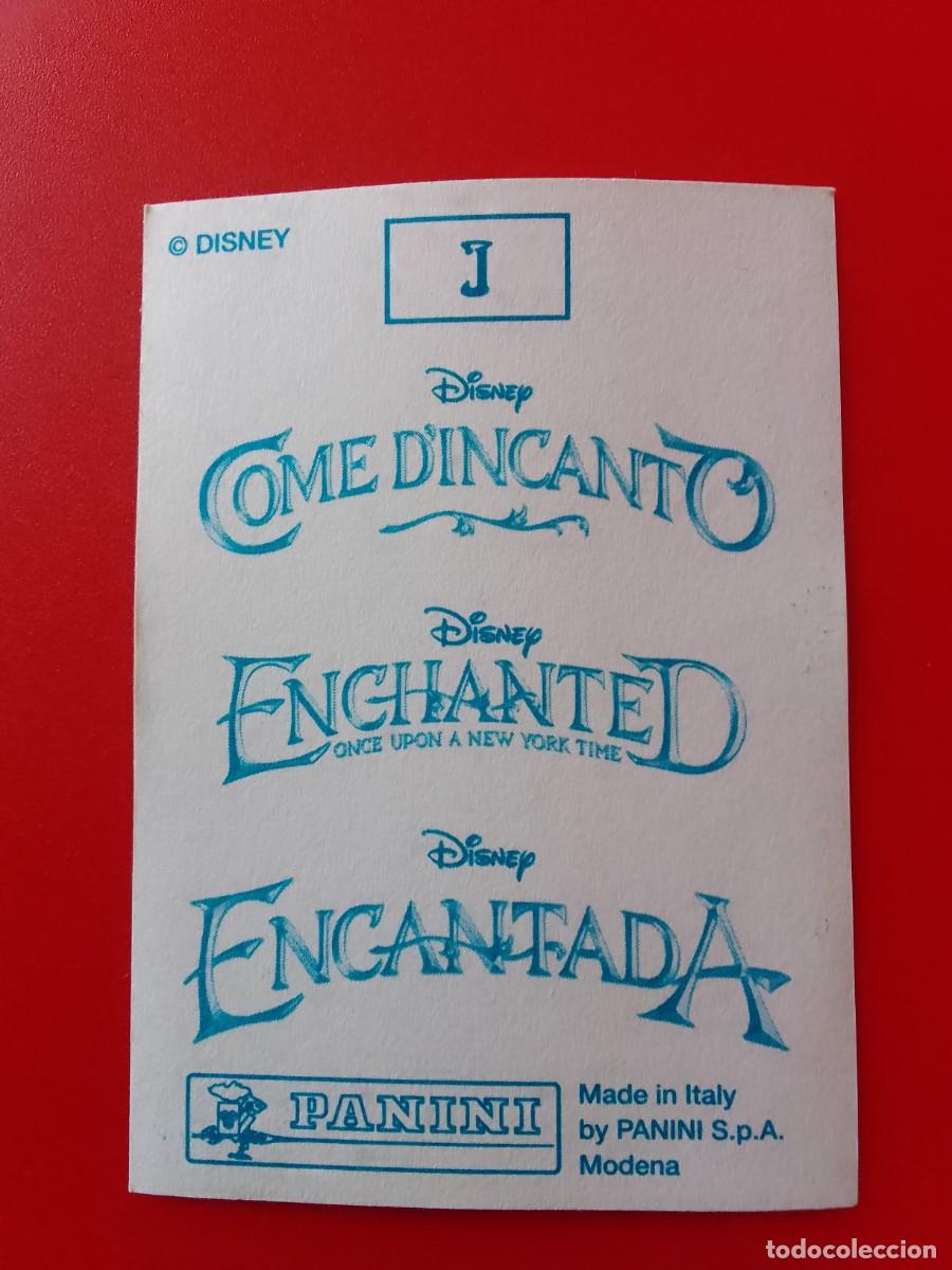 Coleccionismo cromos antiguos: CROMO ENCANTADA. PANINI. DISNEY. LETRA J. - Foto 2
