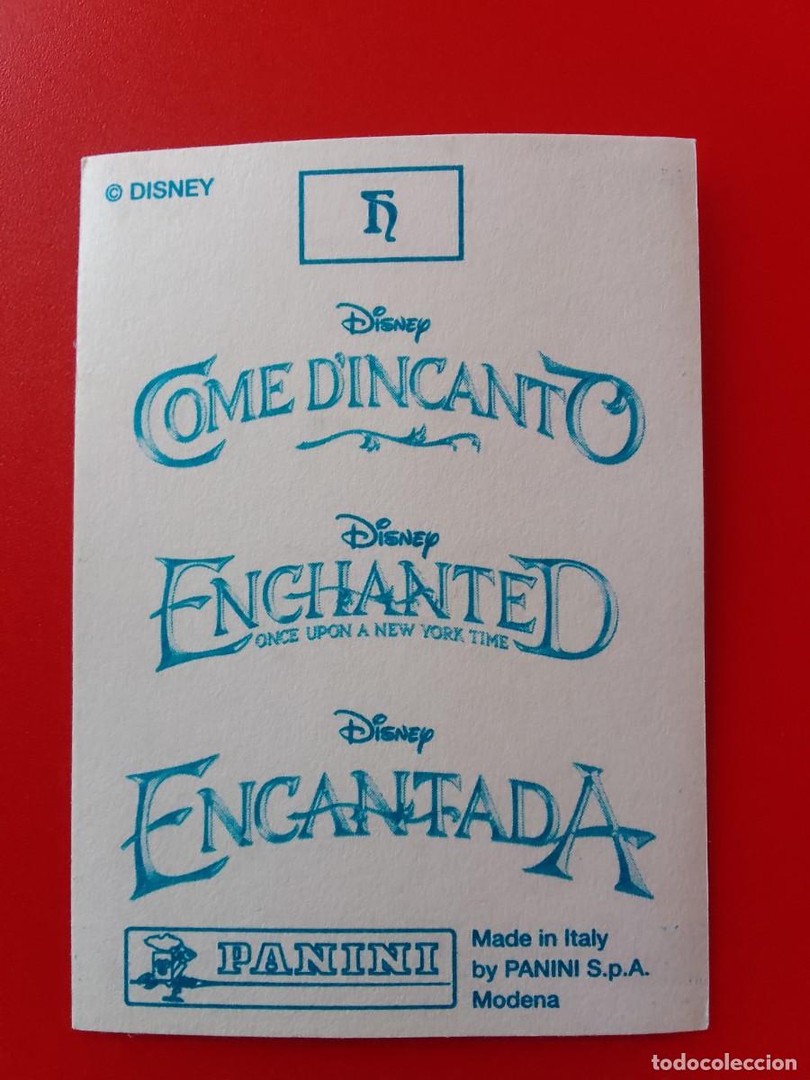 Coleccionismo cromos antiguos: CROMO ENCANTADA. PANINI. DISNEY. LETRA H. - Foto 2