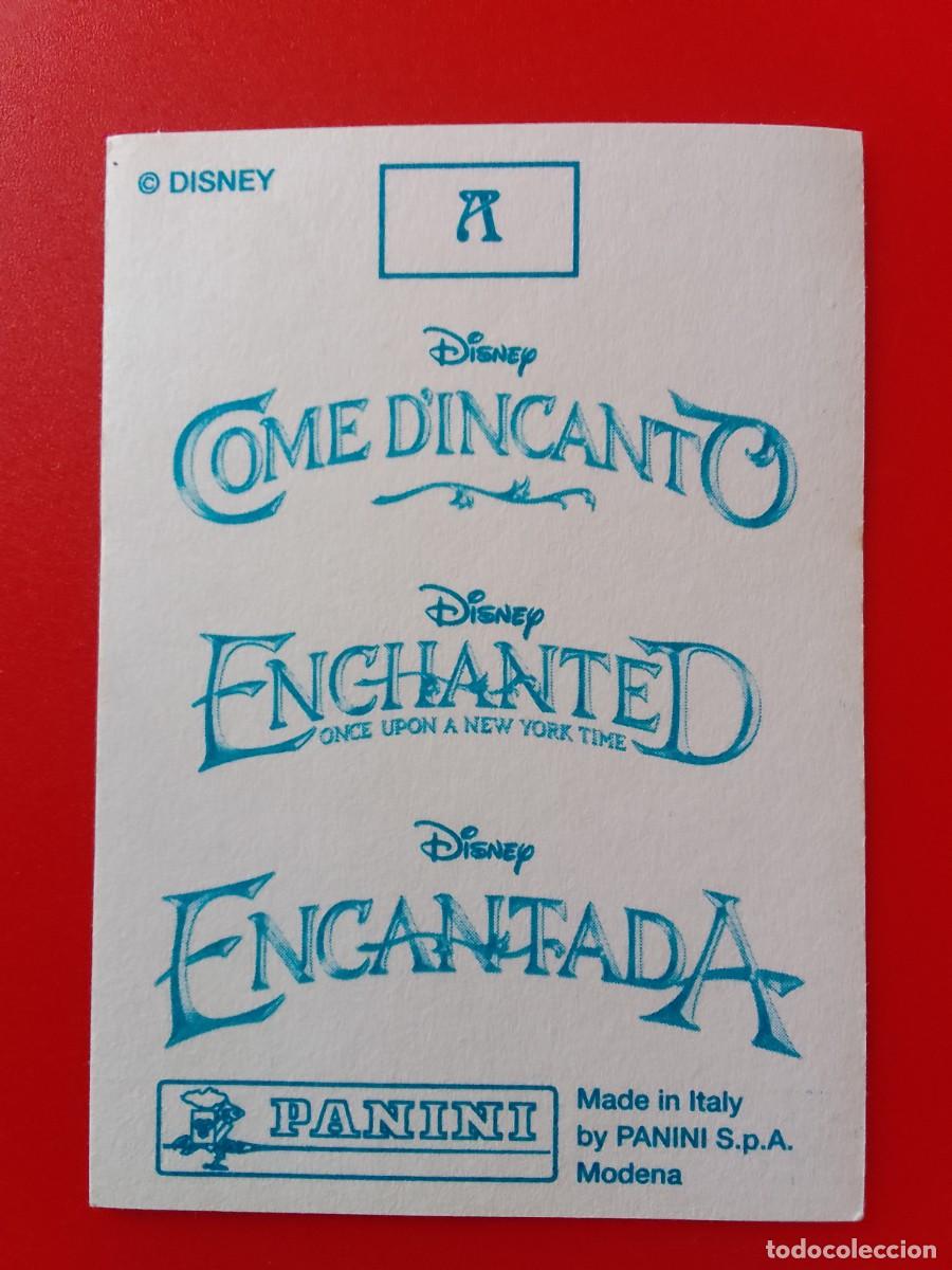 Coleccionismo cromos antiguos: CROMO ENCANTADA. PANINI. DISNEY. LETRA A. - Foto 2