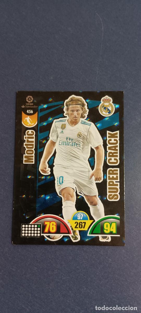 Coleccionismo cromos antiguos: MODRIC SUPER CRACK 17-18 - Foto 1