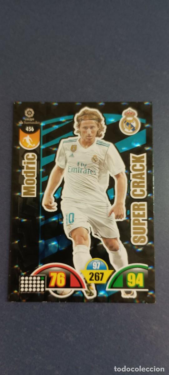 Coleccionismo cromos antiguos: MODRIC SUPER CRACK 17-18 - Foto 1