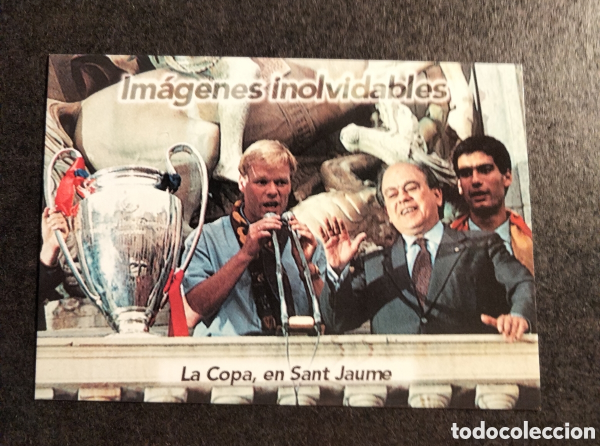 Sammeln alte Sammelbilder: IM&Aacute;GENES INOLVIDABLES #102 BAR&Ccedil;A 100 A&Ntilde;OS 1899/1999 CENTENARIO CARDS PANINI SPORTS