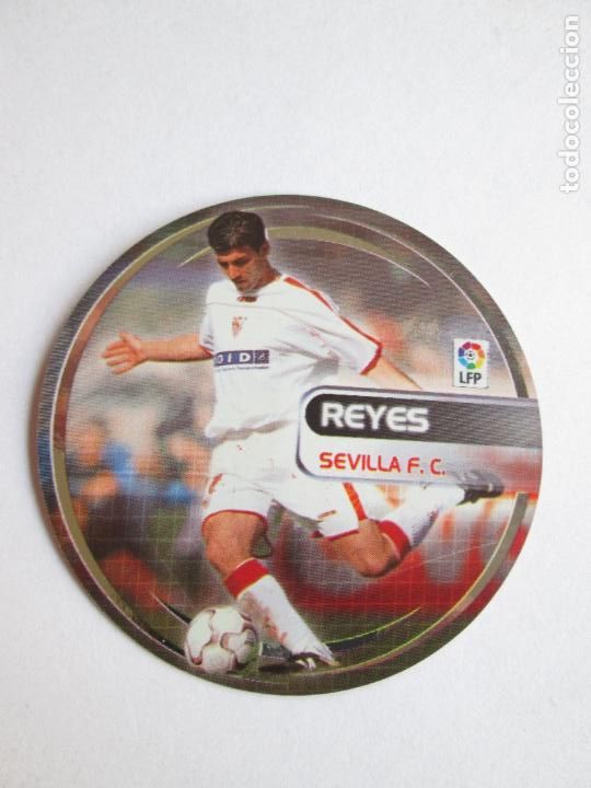 Coleccionismo cromos antiguos: #10 REYES SEVILLA NUTELLA J&Oacute;VENES CRACKS DE LA LIGA 2003 2004 EDICIONES ESTE 03 04