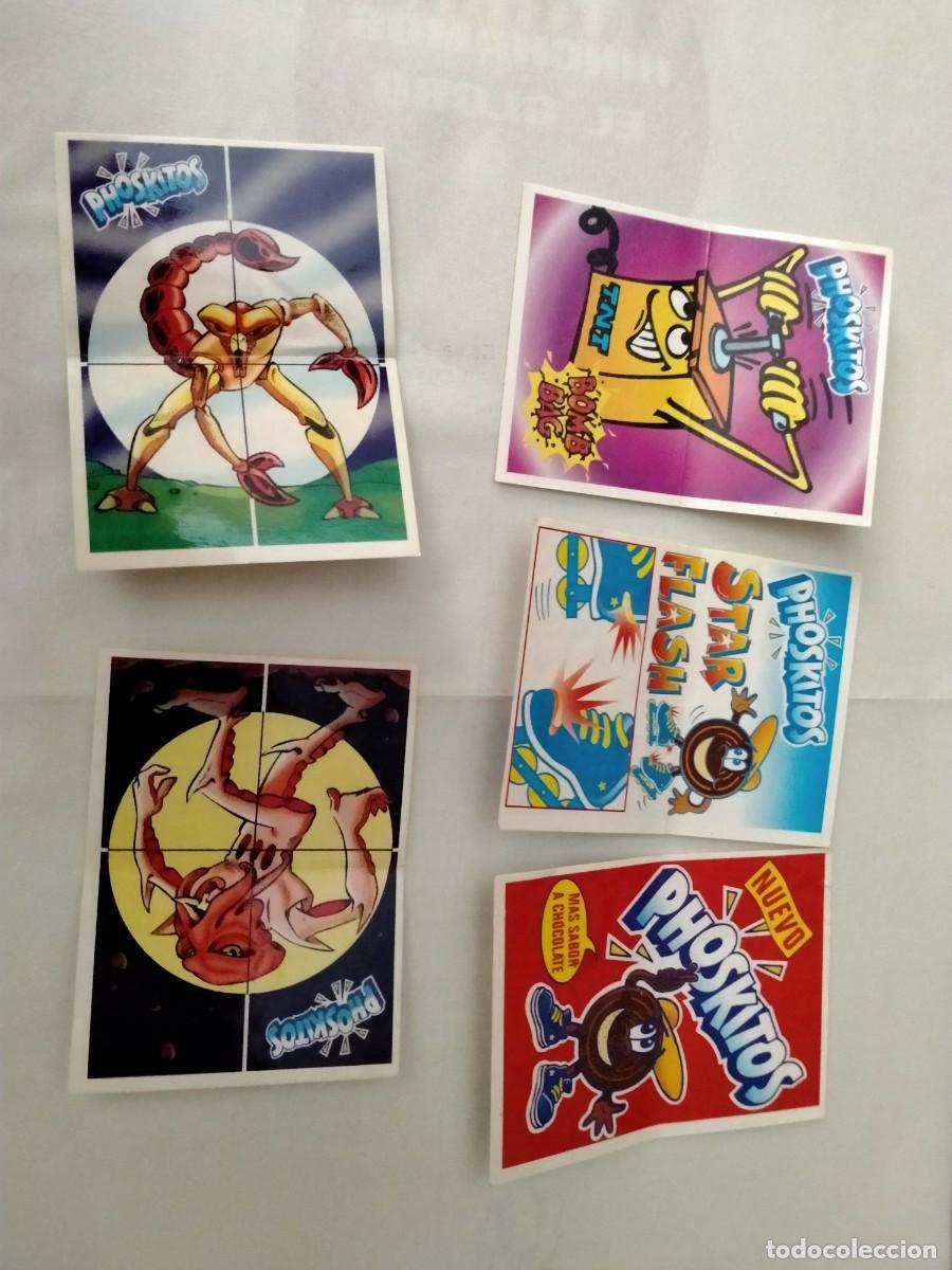 Coleccionismo Cromos antiguos: cromos de phoskitos lote