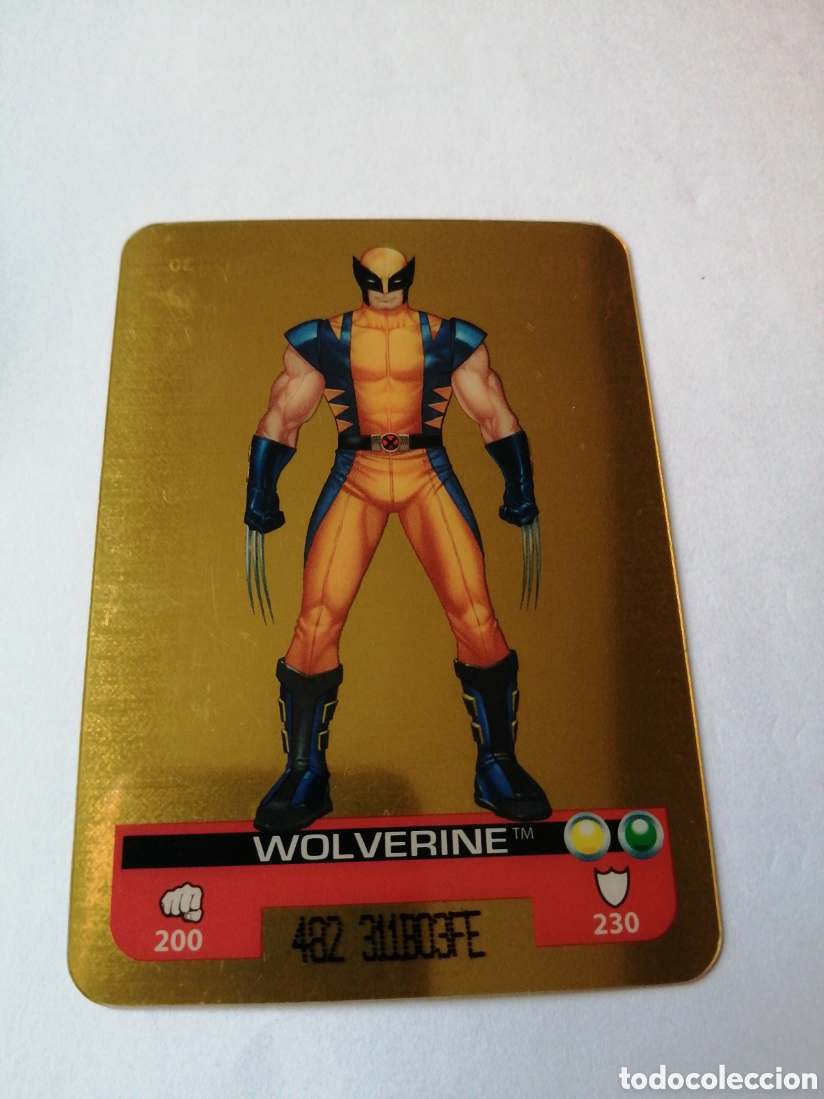 Collectionnisme Cartes à collectionner anciennes: CROMO TARJETA LAMINCARDS MARVEL EDIBAS N º 162 WOLVERINE