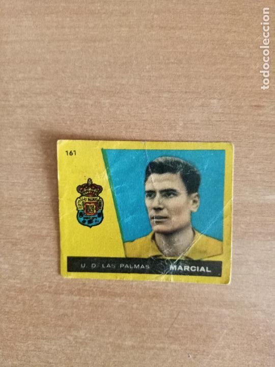 Collectable Antique Stickers: CROMO BRUGUERA 1959-60. MARCIAL. LAS PALMAS N&ordm;161. SIN PEGAR. MUY BUEN ESTADO