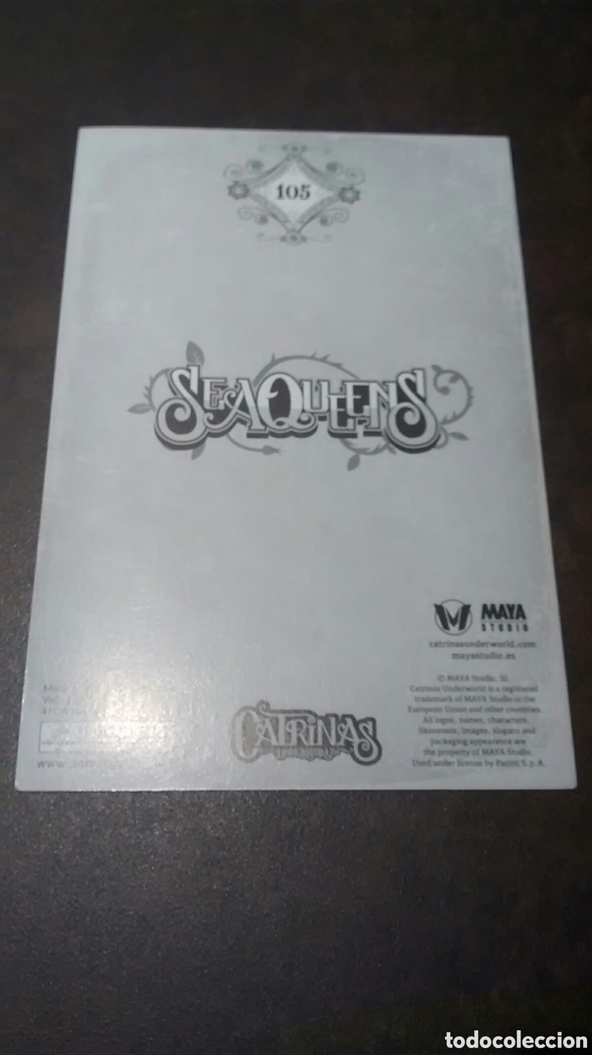 Coleccionismo cromos antiguos: CATRINAS UNDERWORLD, PANINI, 105 - Foto 2