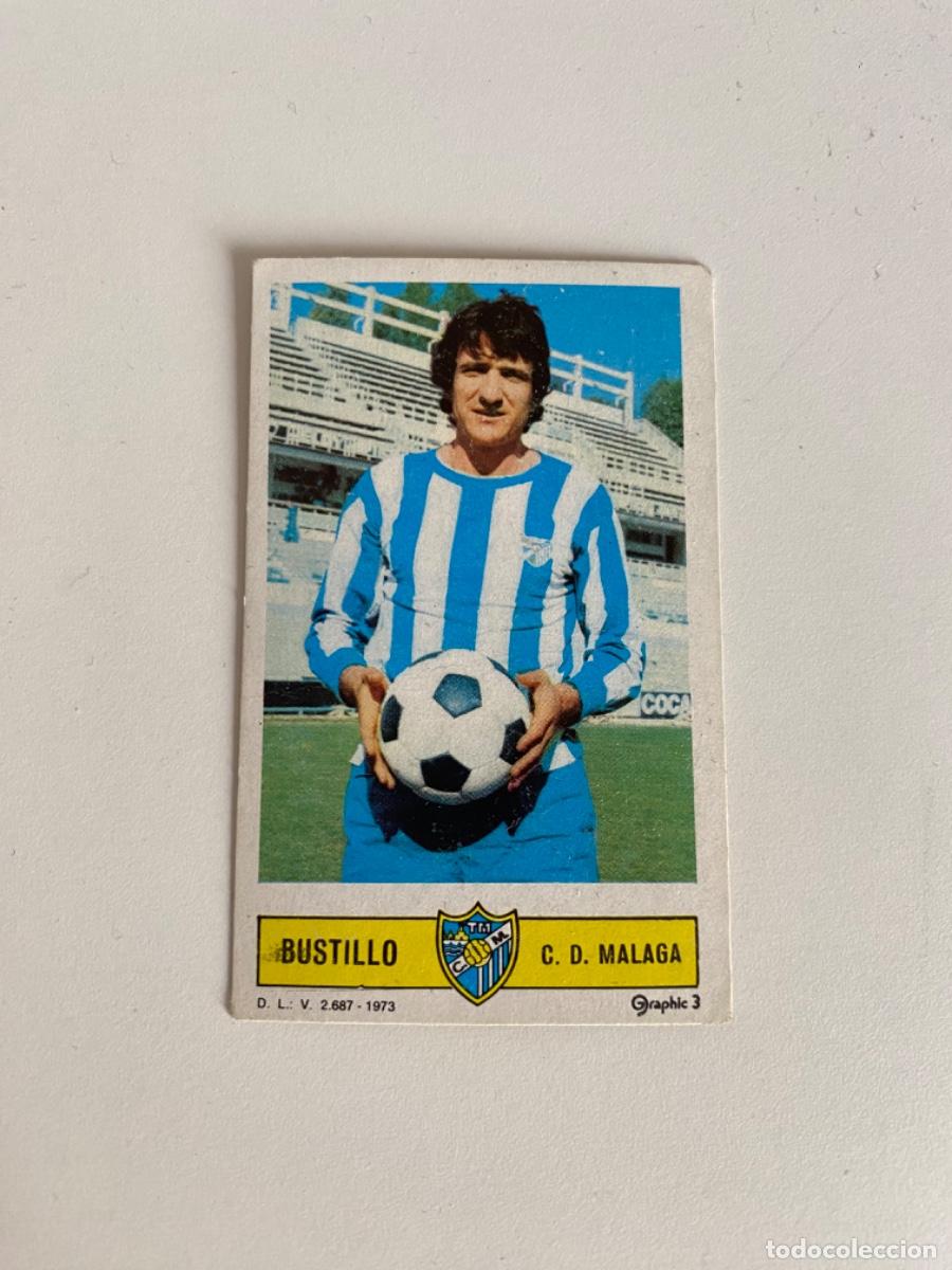 Coleccionismo Cromos antiguos: Este 73-74 Bustillo nunca pegado