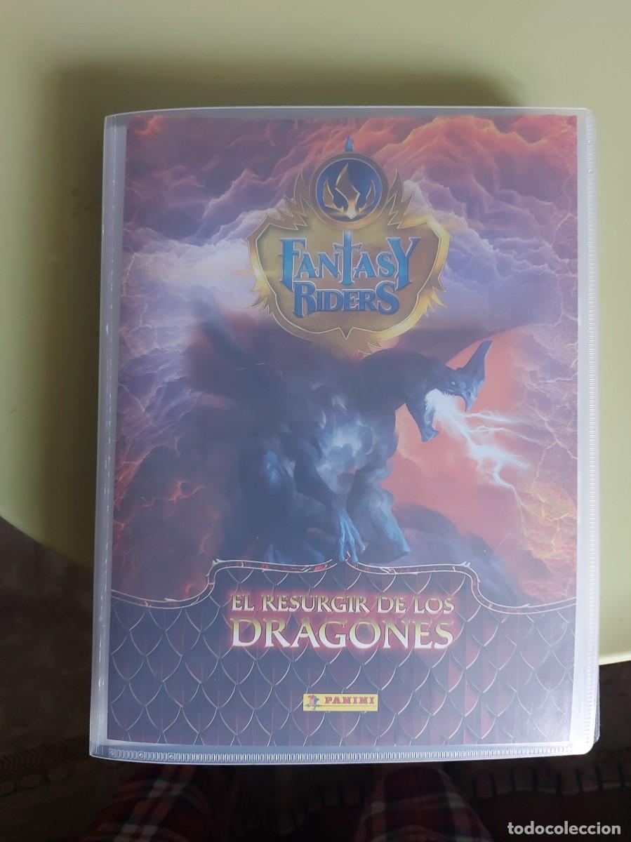 Coleccionismo cromos antiguos: Fantasy riders el resurgir de los dragones - Foto 1