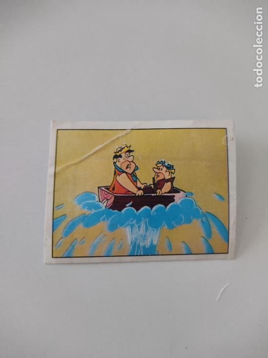 Coleccionismo cromos antiguos: CROMO LOS PICAPIEDRA PABLO Y PEDRO - Foto 1