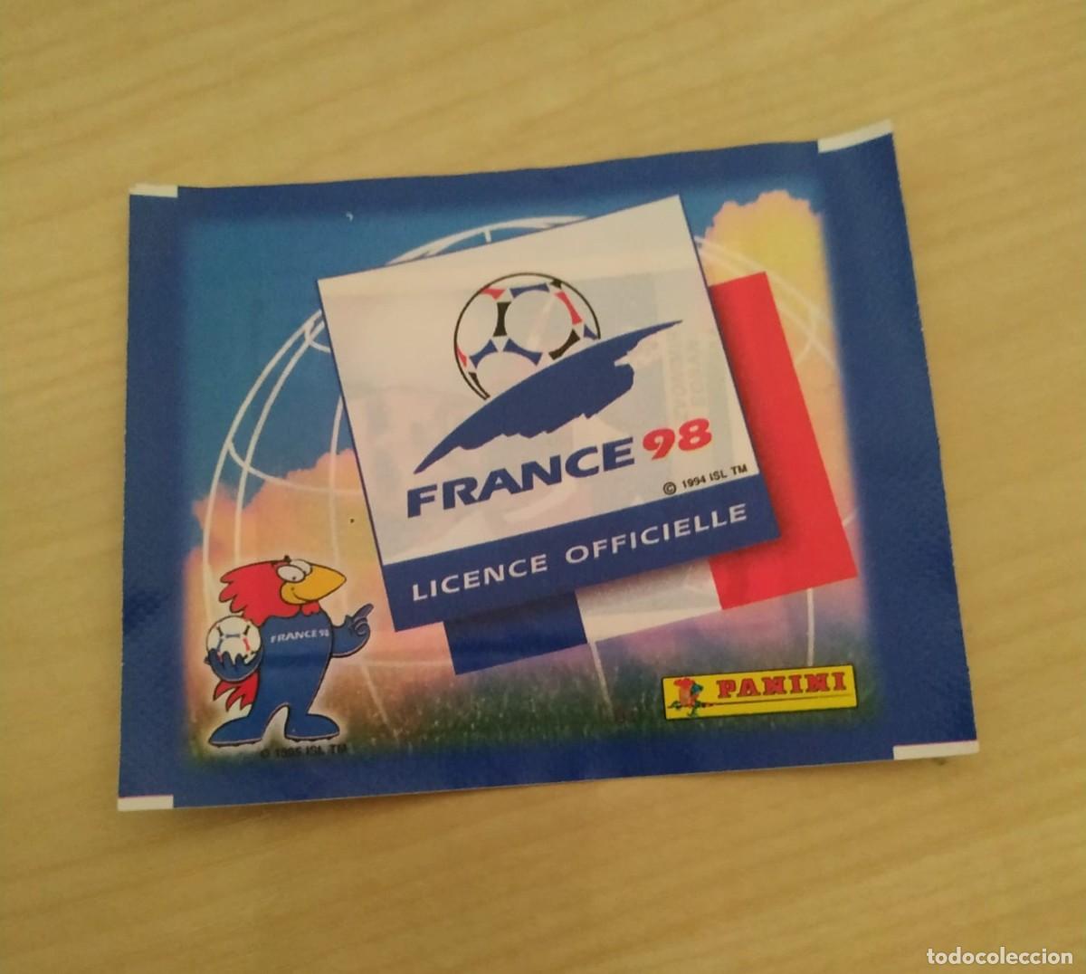 Coleccionismo Cromos antiguos: PANINI - FRANCE 98 - PUBLICIDAD DANONE - SOBRE SIN ABRIR