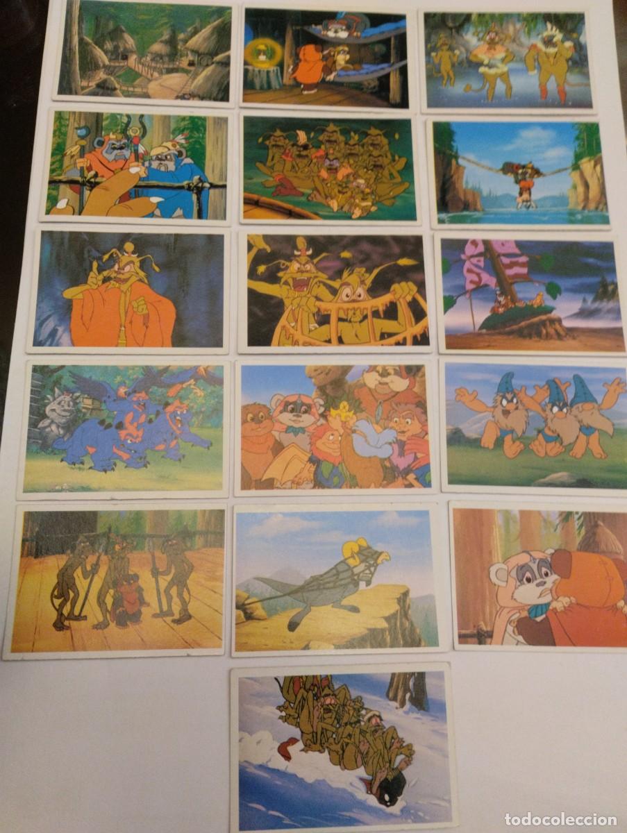 Coleccionismo cromos antiguos: Lote cromos Ewoks - Foto 1