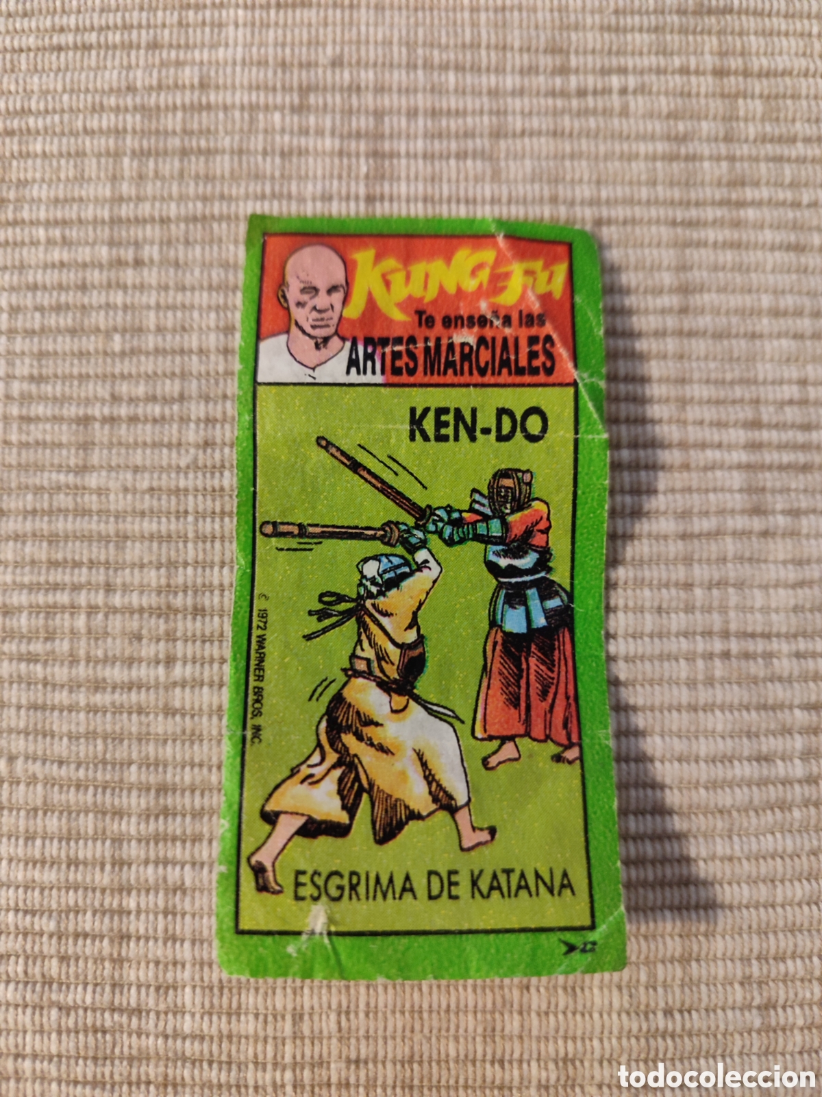 Coleccionismo cromos antiguos: Cromo chicle Kung Fu - Foto 1