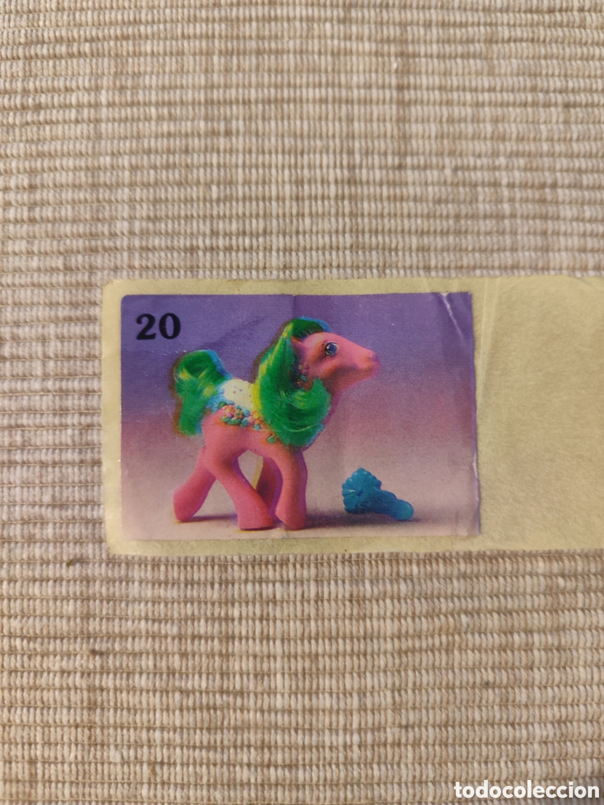 Coleccionismo cromos antiguos: Chicle peque&ntilde;o Pony - Foto 1