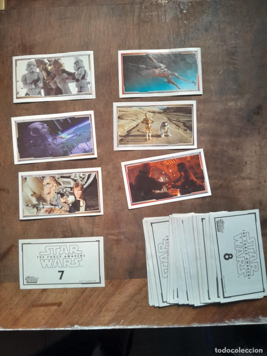 Coleccionismo cromos antiguos: STAR WARS - LOTE DE 43 CROMOS - - Foto 1