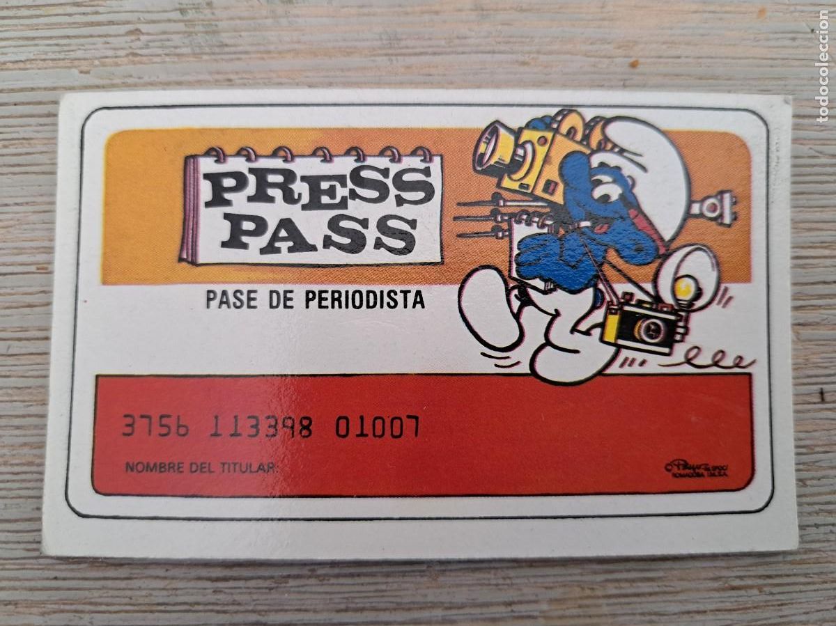 Coleccionismo Cromos antiguos: ANTIGUO CROMO TARJETA DE CREDITO - DE LA BANCA DE LOS PITUFOS - LESO - LIGA ESPA&Ntilde;OLA DE SEGUIMIENTO