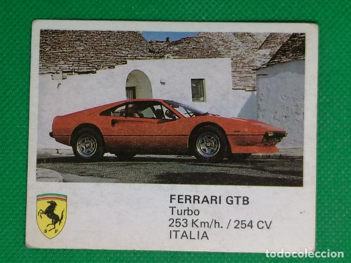 Coleccionismo cromos antiguos: 38 FERRARI GTB TURBO AUTO 2000