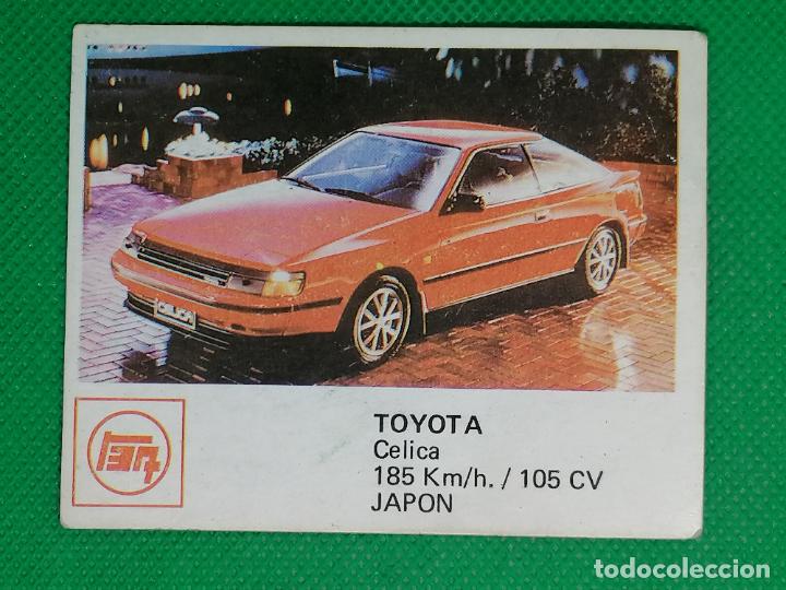 Coleccionismo Cromos antiguos: 143 TOYOTA CELICA AUTO 2000