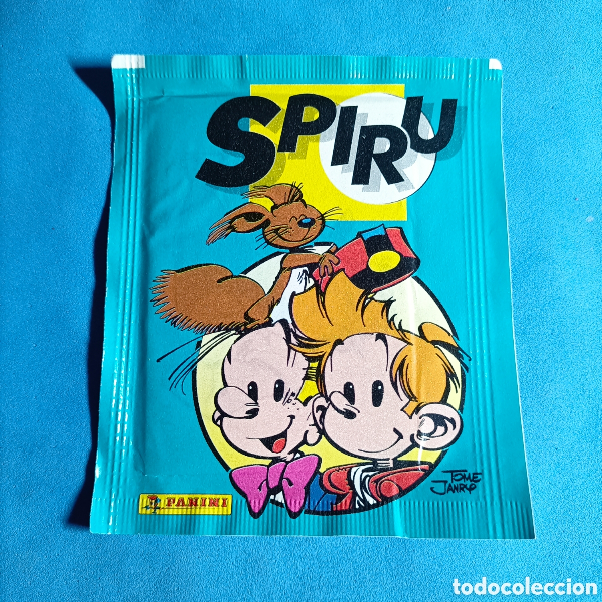 Coleccionismo cromos antiguos: SOBRE PANINI 1995. SPIROU. DIN ABRIR - Foto 1