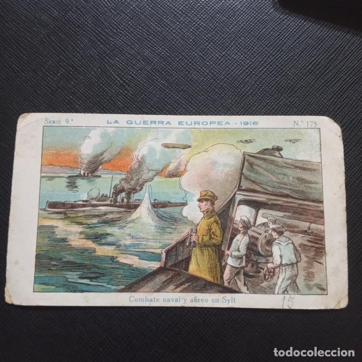 Coleccionismo cromos antiguos: 175 GUERRA EUROPEA 1916 CHOCOLATES AMATLLER - CC5 SB10