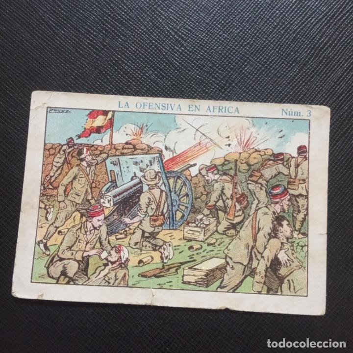 Coleccionismo cromos antiguos: 3 LA OFENSIVA FRANCO ESPA&Ntilde;OLA CHOCOLATES GUILLEN - CC5 SB10