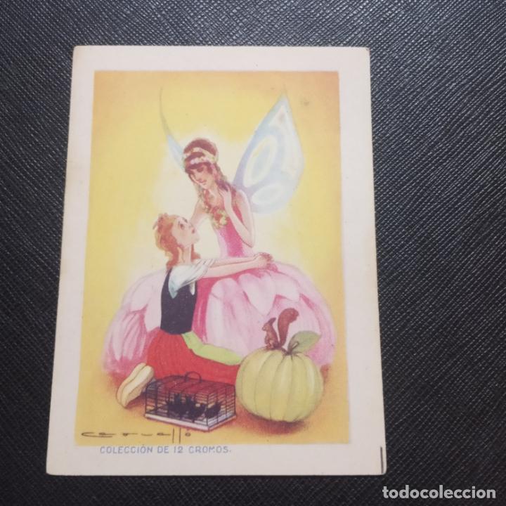 Coleccionismo cromos antiguos: 4 LA CENICIENTA CROMO CHOCOLATES JUNCOSA - CC5 SB16 - Foto 1