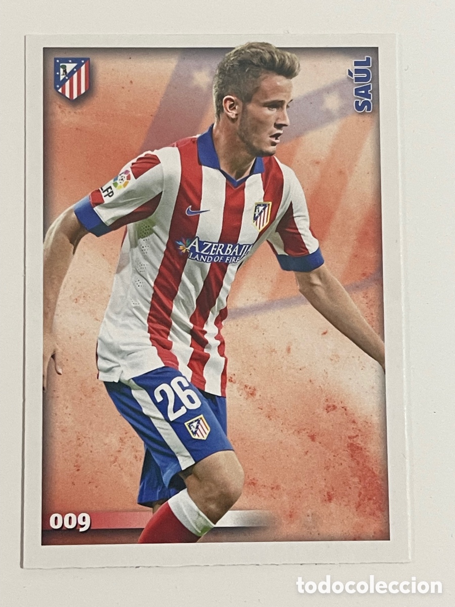 Coleccionismo cromos antiguos: Saul 9 mundicromo 2014-2015 - Foto 1