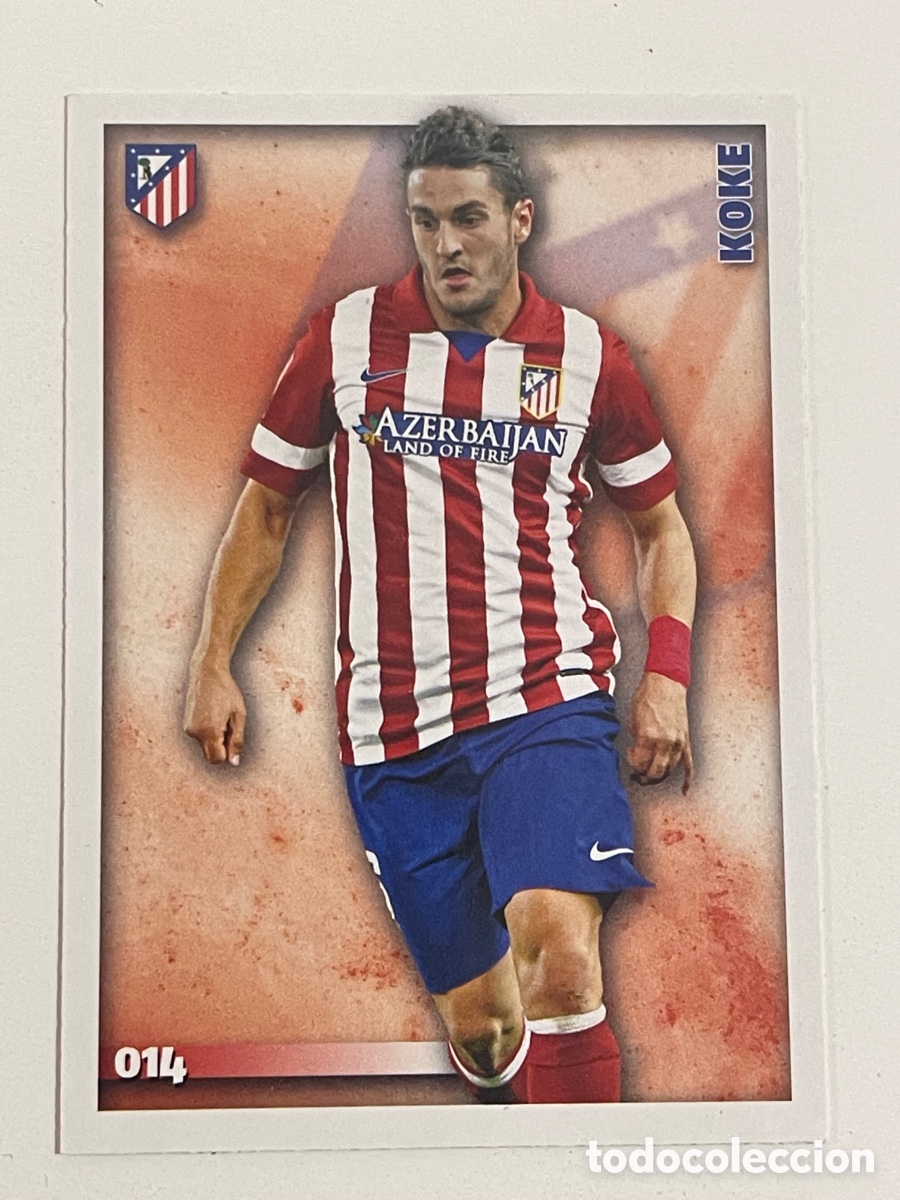 Coleccionismo cromos antiguos: Koke 14 mundicromo 2014-2015 - Foto 1