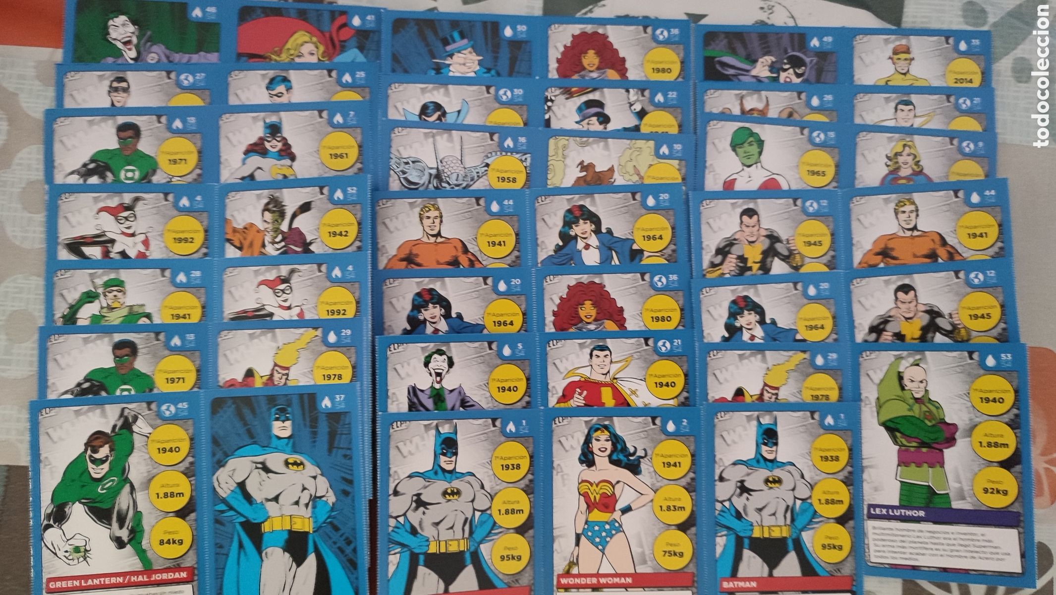 Coleccionismo cromos antiguos: Cromos Superheroes DC Carrefour - Foto 1