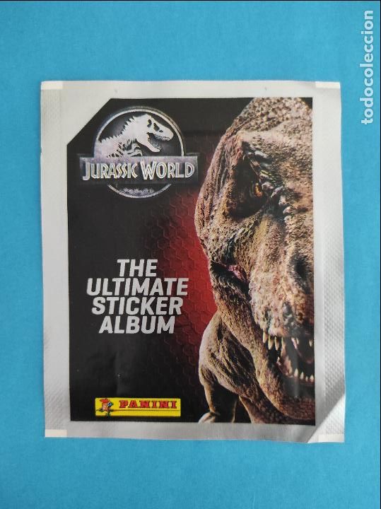 Coleccionismo cromos antiguos: SOBRE DE CROMOS SIN ABRIR DE JURASSIC WORLD DE PANINI - Foto 1