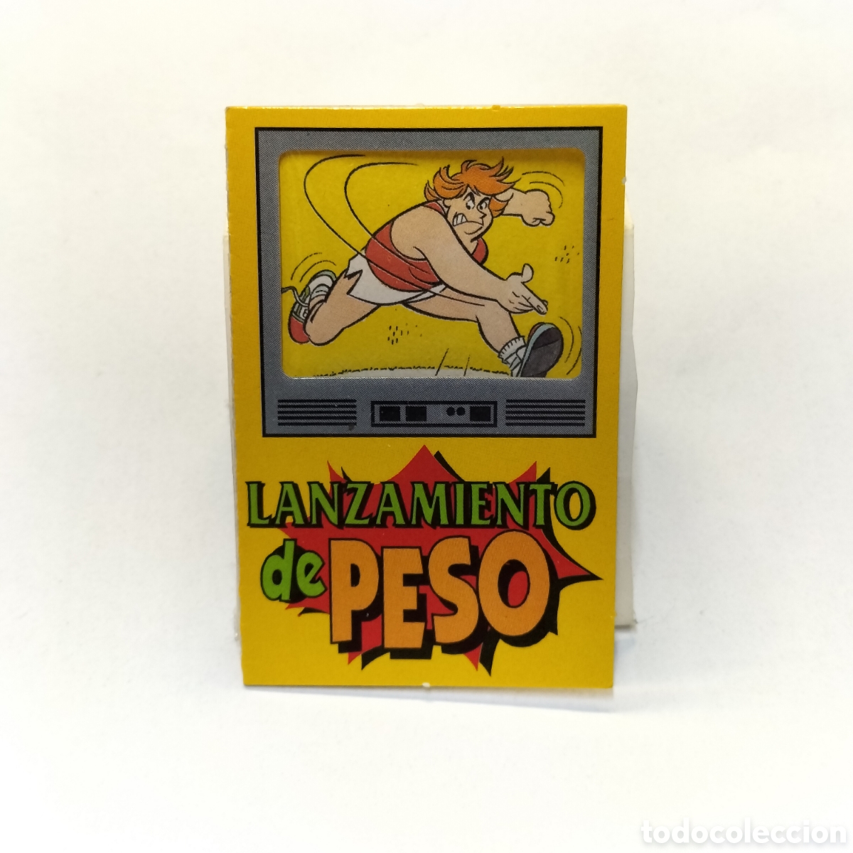 Coleccionismo cromos antiguos: ALB - CANAL LOCO - LANZAMIENTO DE PESO / BOLLYCAO