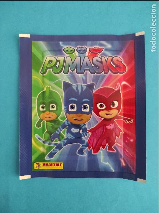 Coleccionismo cromos antiguos: SOBRE DE CROMOS SIN ABRIR DE PJMASKS DE PANINI