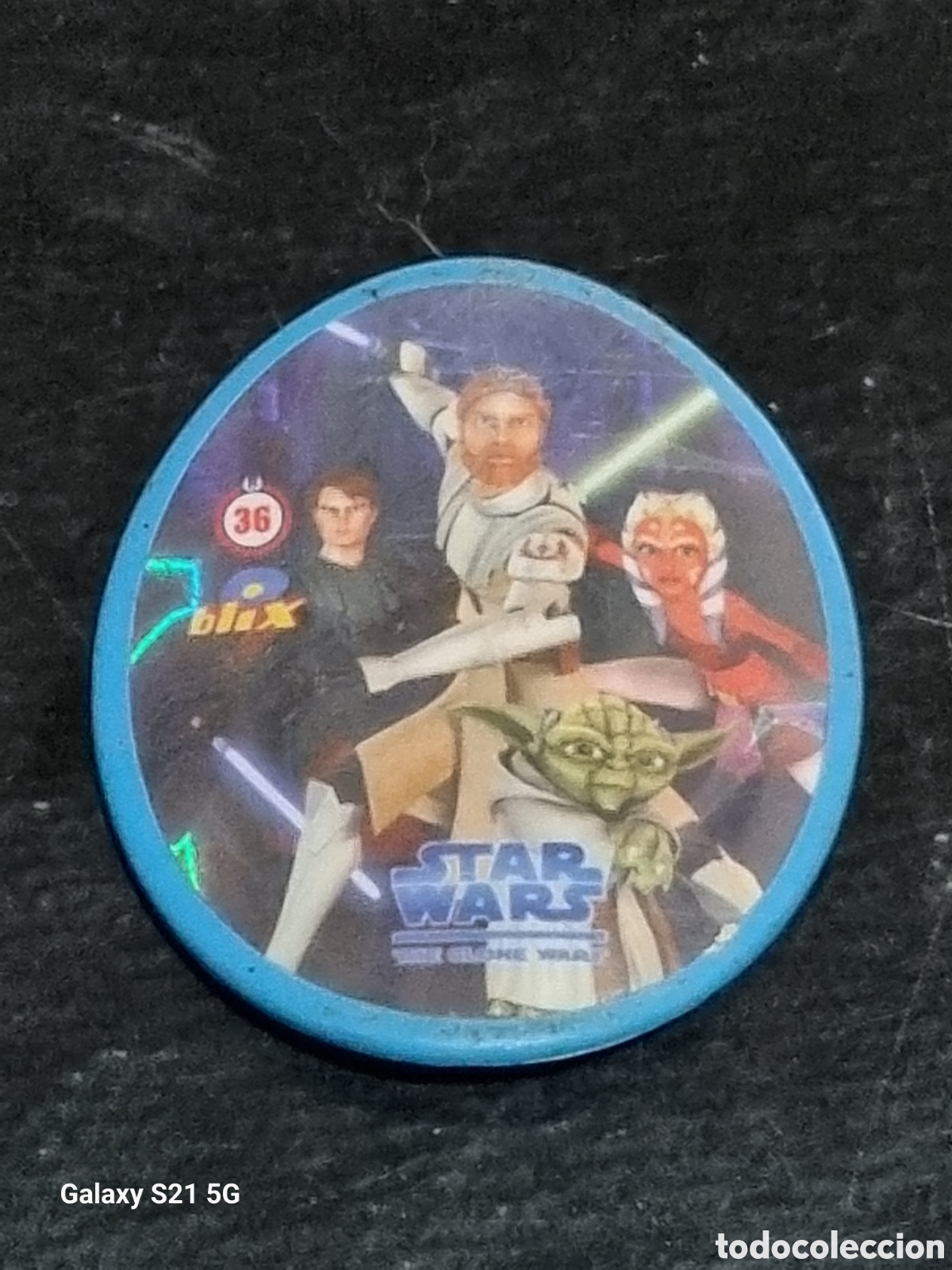 Coleccionismo cromos antiguos: TAZO BLIX STAR WARS N&deg;36 - Foto 1
