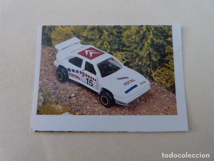 Coleccionismo Cromos antiguos: CROMO DE MINIATURAS MAJORETTE SIN PEGAR N&ordm; 17 A&Ntilde;O 1989 DEL &Aacute;LBUM MINIATURAS MAJORETTE DE TELEKITOS