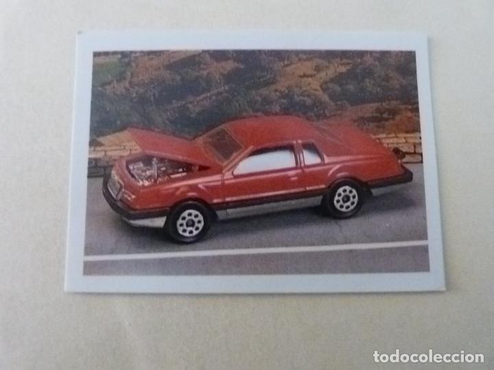 Coleccionismo Cromos antiguos: CROMO DE MINIATURAS MAJORETTE SIN PEGAR N&ordm; 28 A&Ntilde;O 1989 DEL &Aacute;LBUM MINIATURAS MAJORETTE DE TELEKITOS