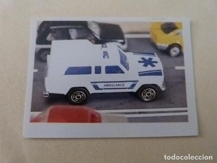 Coleccionismo Cromos antiguos: CROMO DE MINIATURAS MAJORETTE SIN PEGAR N&ordm; 34 A&Ntilde;O 1989 DEL &Aacute;LBUM MINIATURAS MAJORETTE DE TELEKITOS
