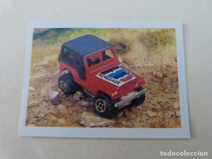 Coleccionismo Cromos antiguos: CROMO DE MINIATURAS MAJORETTE SIN PEGAR N&ordm; 38 A&Ntilde;O 1989 DEL &Aacute;LBUM MINIATURAS MAJORETTE DE TELEKITOS