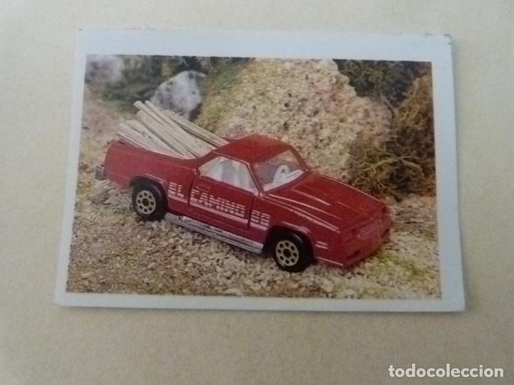 Coleccionismo Cromos antiguos: CROMO DE MINIATURAS MAJORETTE SIN PEGAR N&ordm; 40 A&Ntilde;O 1989 DEL &Aacute;LBUM MINIATURAS MAJORETTE DE TELEKITOS