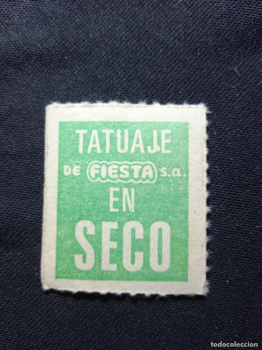 Coleccionismo cromos antiguos: Antiguo tatuaje de chicles Fiesta. - Foto 1