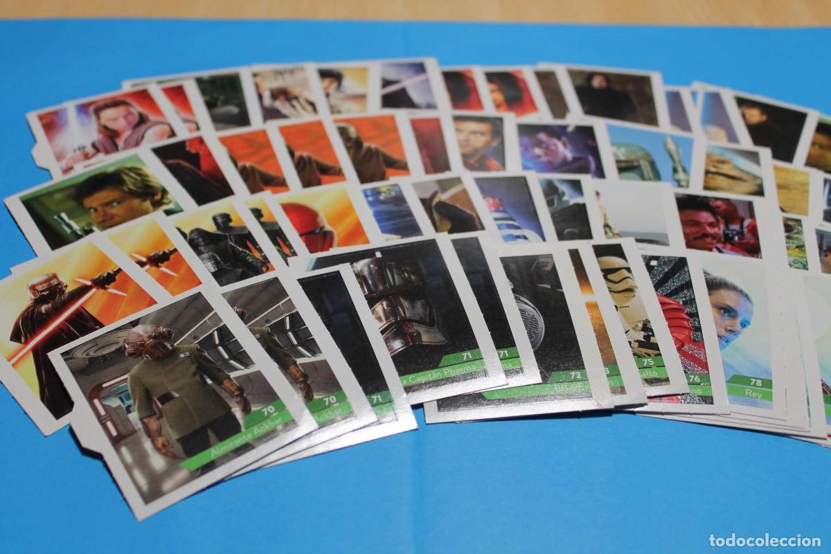 Coleccionismo Cromos antiguos: CROMOS HIPERCOR - CORTE INGLES. 2019. ALBUM STAR WARS, EL DOMINIO DE LA FUERZA. Lucas Film / Disney.