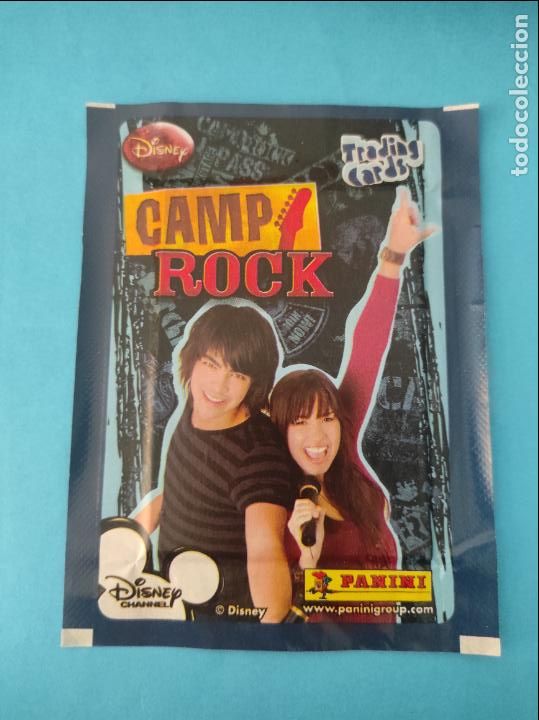 Coleccionismo cromos antiguos: SOBRE DE CROMOS SIN ABRIR DE CAMP ROCK DE PANINI - Foto 1