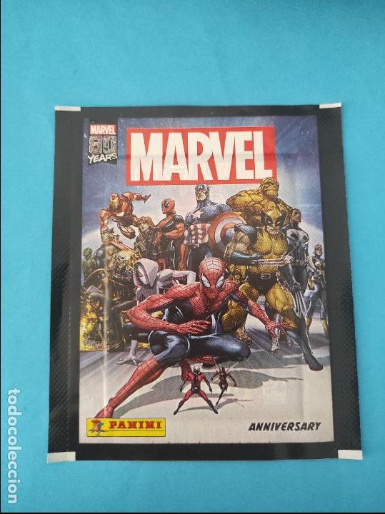 Coleccionismo cromos antiguos: SOBRE DE CROMOS SIN ABRIR DE MARVEL 80 ANIVERSARIO DE PANINI