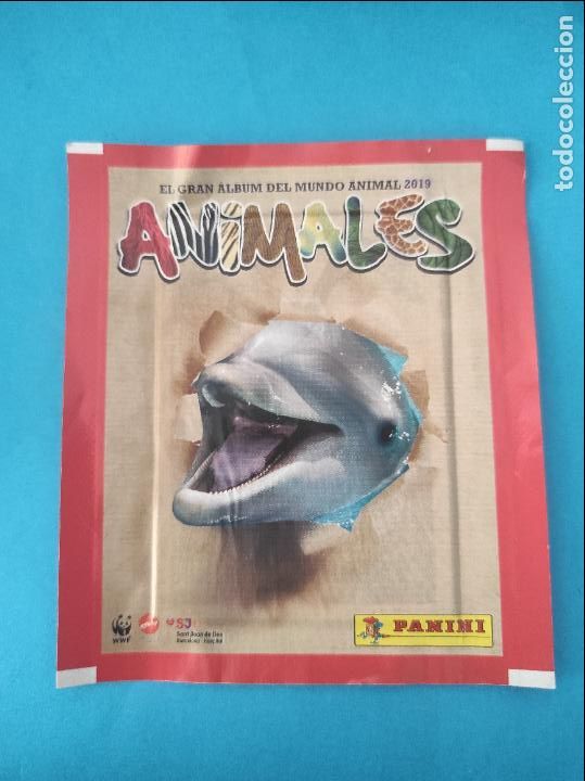 Collectable Antique Stickers: SOBRE DE CROMOS SIN ABRIR DE ANIMALES 2019 DE PANINI